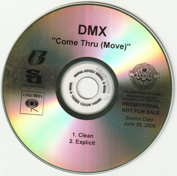 DMX - Come Thru (Move) | Releases | Discogs