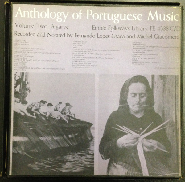 lataa albumi Michel Giacometti Fernando LopesGraça - Anthology Of Portuguese Music Volume One Tras Os Montes Volume Two Algarve