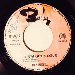 Eddy Mitchell - J'Avoue album cover