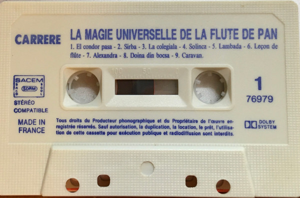 baixar álbum Various - La Magie Universelle De La Flûte De Pan