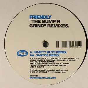 Friendly - "The Bump N Grind" Remixes album cover