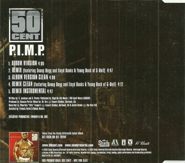 50 Cent - P.I.M.P. (Snoop Dogg Remix) ft. Snoop Dogg, G-Unit 