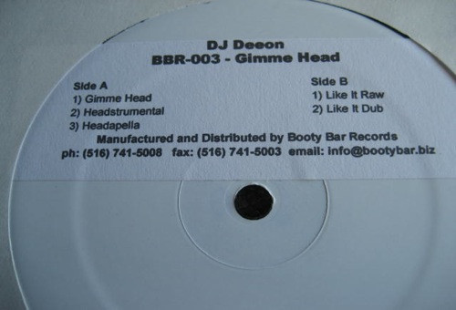télécharger l'album DJ Deeon - Gimme Head