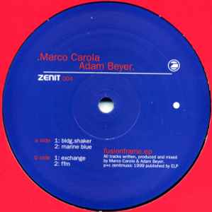 Marco Carola & Adam Beyer - Fusionframe EP