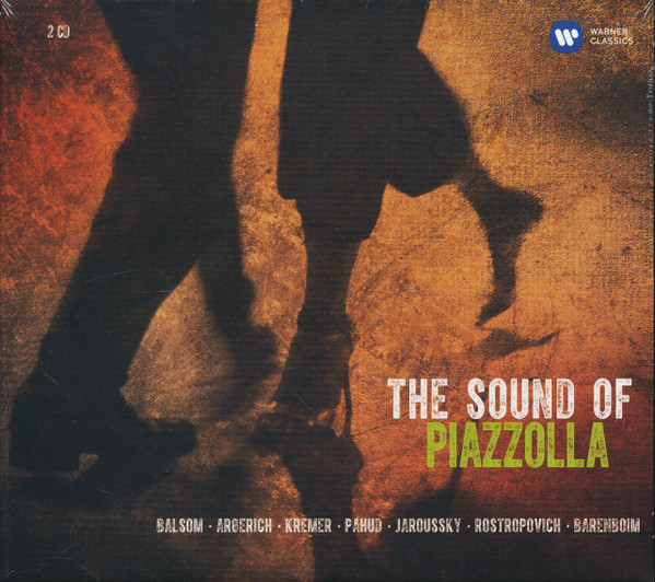 Album herunterladen Balsom, Argerich, Kremer, Pahud, Rostropovich, Barenboim - The Sound Of Piazzola