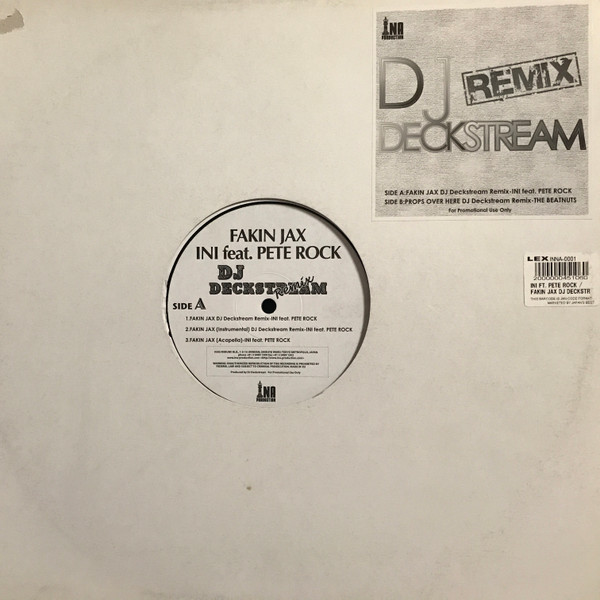 INI / The Beatnuts – DJ Deckstream Remixes (2006, Vinyl) - Discogs