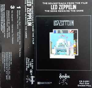 Led Zeppelin - The Soundtrack From The Film The Song Remains The Same album cover