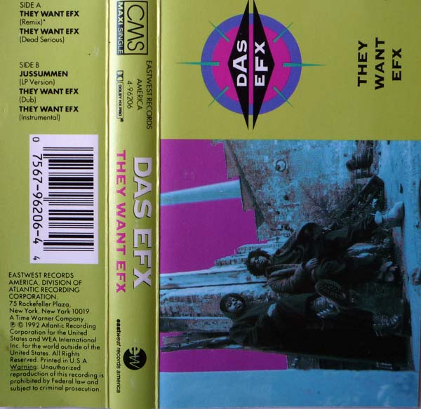 Das EFX – They Want EFX (1992, SR, Dolby HX Pro, Cassette) - Discogs