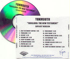 Yukmouth – Thug Lord: The New Testament (2001, CD) - Discogs