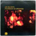 Cover of Invitation To Openness, 1972, Vinyl