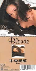 中森明菜 – Blonde (1988, 3