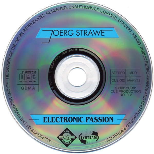 last ned album Joerg Strawe - Electronic Passion