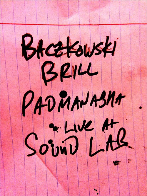 lataa albumi Baczkowski Padmanabha Brill - Live Soundlab