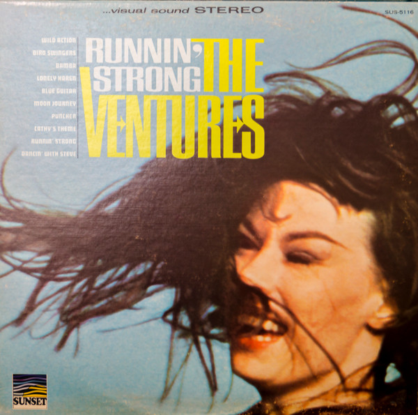 The Ventures ‎- Runnin' Strong - VG+ Stereo Compilation 1966 USA - Roc–  Shuga Records