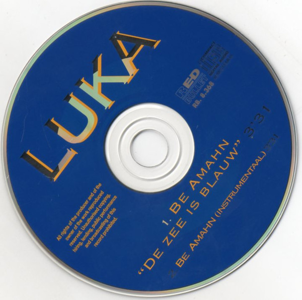 last ned album Luka With Bae Amahn - Be Amahn De Zee Is Blauw