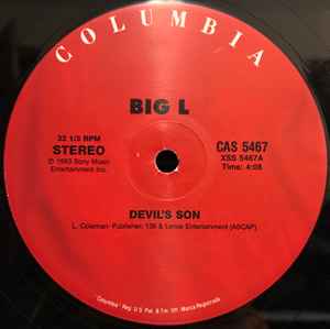 Big L – Devil's Son (Vinyl) - Discogs