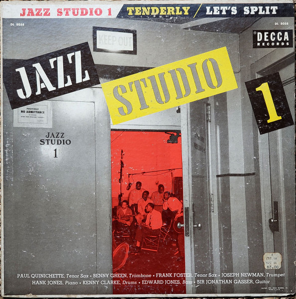 Paul Quinichette, Benny Green, Frank Foster, Joseph Newman, Hank Jones,  Kenny Clarke, Edward Jones, Sir Jonathan Gasser – Jazz Studio 1 (1954, Vinyl)  - Discogs