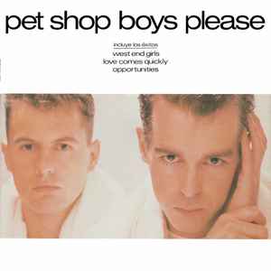 Portada de album Pet Shop Boys - Please