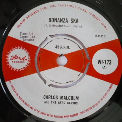 Carlos Malcolm & His Afro-Jamaican Rhythm – Bonanza Ska (1965 
