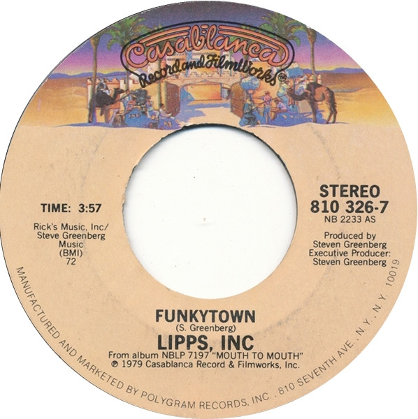 Lipps, Inc.-Funkytown / Rock it