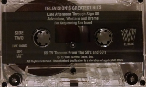 Album herunterladen Various Featuring Don Pardo - Televisions Greatest Hits 65 TV Themes From The 50s And The 60s