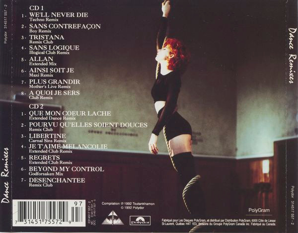 Mylene Farmer - Dance Remixes | Polydor (314517 557 - 2) - 9