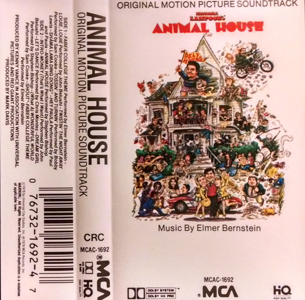 National Lampoon's Animal House - Original Motion Picture Soundtrack (1980,  Cassette) - Discogs
