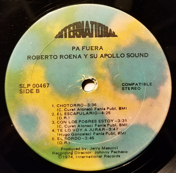descargar álbum Roberto Roena Y Su Apollo Sound - Pa Fuera