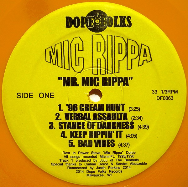 12' dope folks Mic Rippa Mr. Mic Rippa - 洋楽