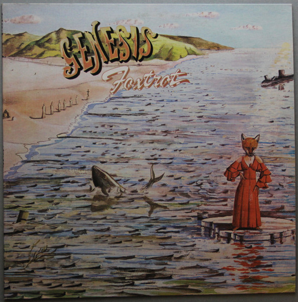 Genesis – Foxtrot (1972, Scroll Label / Non-gatefold / Sonic 