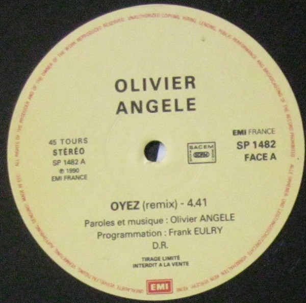 baixar álbum Olivier Angèle - Oyez