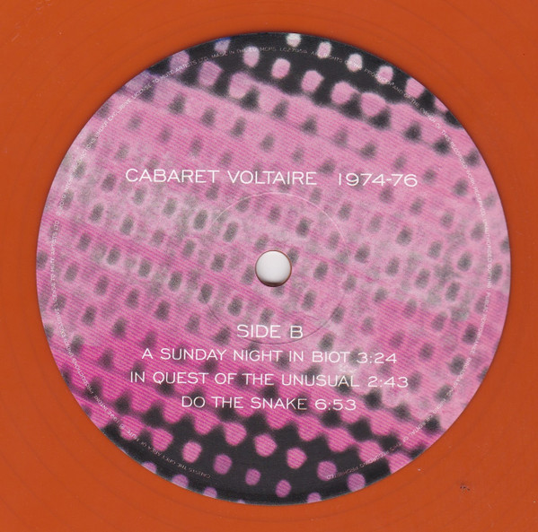 last ned album Cabaret Voltaire - 1974 1976