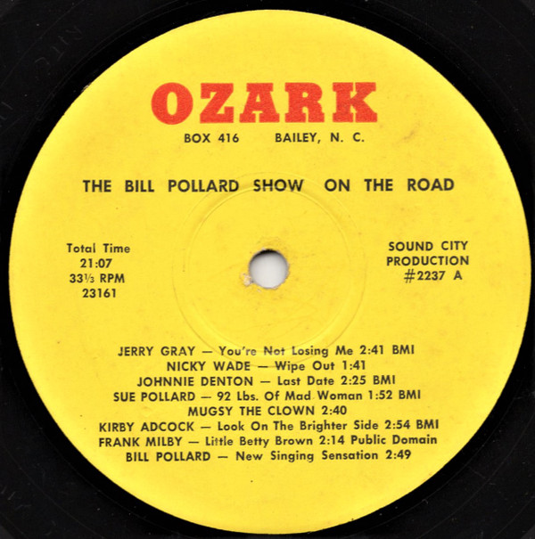 baixar álbum Bill Pollard - The Bill Pollard Show On The Road