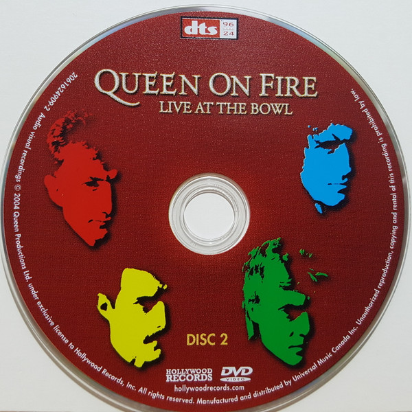 Queen - Queen On Fire (Live At The Bowl) | Hollywood Records (2061-62490-9) - 4