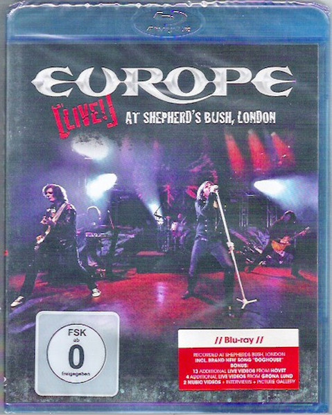 Europe – [Live!] At Shepherd's Bush, London (2011, CD) - Discogs