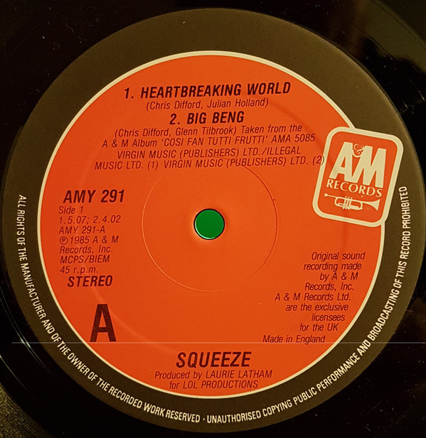 lataa albumi Squeeze - Heartbreaking World