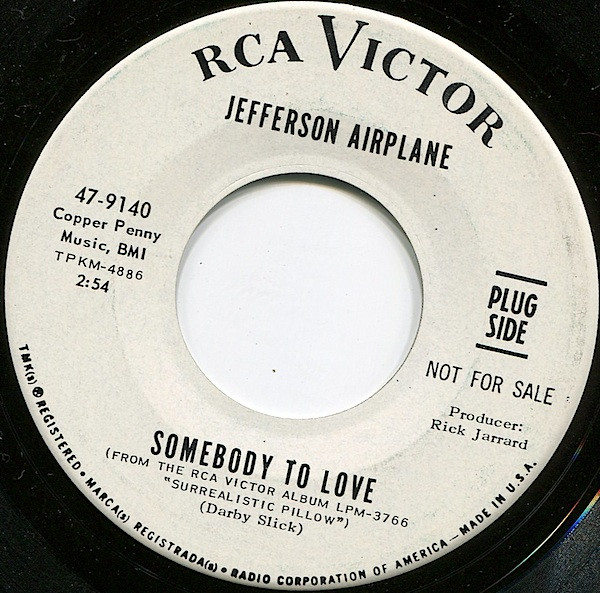 Jefferson Airplane = ジェファーソン・エアプレイン – Somebody To