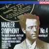 Mahler*, Viscount Hidemaro Konoye*, The New Symphony Orchestra Of Tokio, Eiko Kitazawa - Symphony No. 4