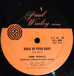 Ann Winley, Harlem Underground Band / Cymande – Back Up Push Baby