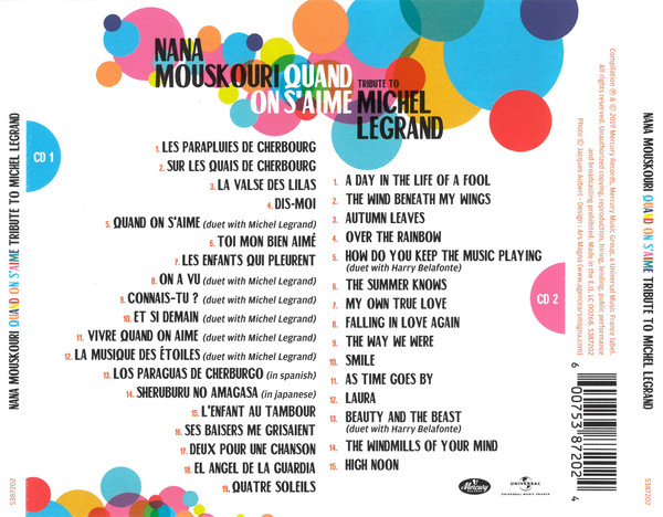 télécharger l'album Nana Mouskouri - Quand On Saime Tribute To Michel Legrand