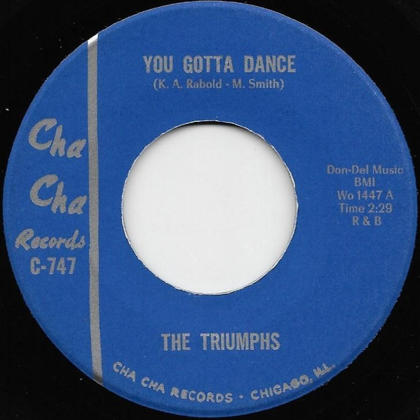 descargar álbum The Triumphs - You Gotta Dance Bring It On Home To Me