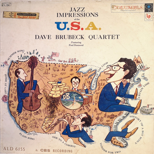 The Dave Brubeck Quartet - Jazz Impressions Of The U.S.A.