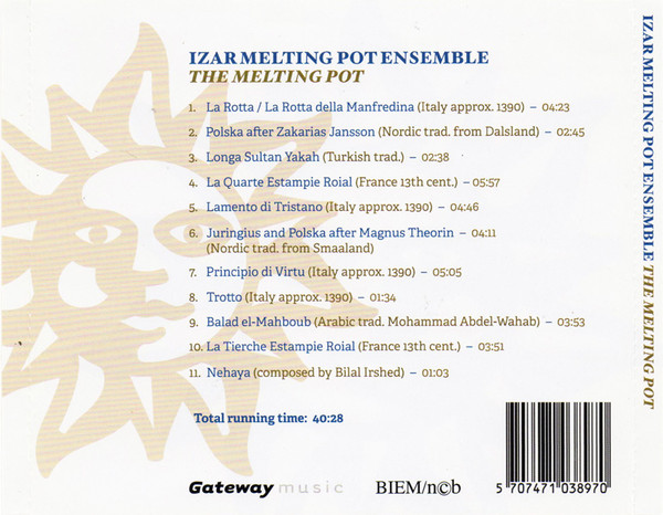 lataa albumi Izar Melting Pot Ensemble - The Melting Pot