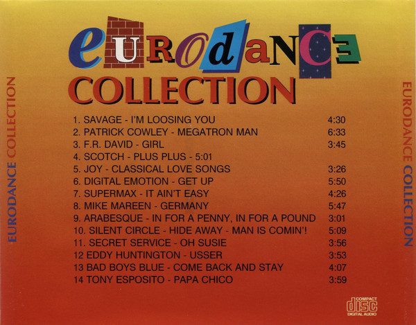 lataa albumi Various - Eurodance Collection Vol 1
