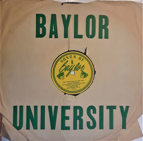 télécharger l'album Baylor University Golden Wave Band Baylor Bards - Songs Of Baylor