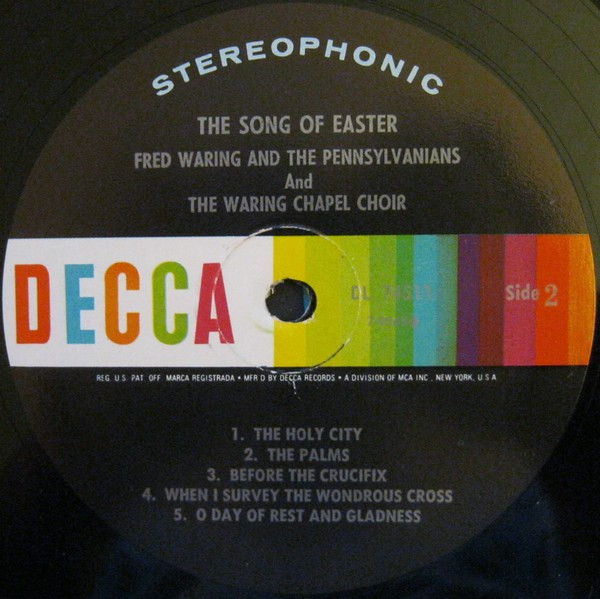 baixar álbum Fred Waring & The Pennsylvanians And The Waring Chapel Choir - The Song Of Easter