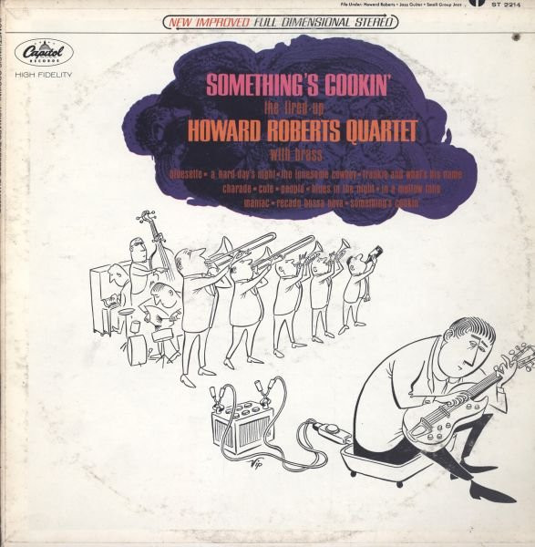 The Howard Roberts Quartet – Something's Cookin' (1965, Vinyl