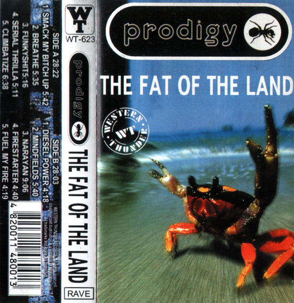 Prodigy – The Fat Of The Land (1998, Cassette) - Discogs