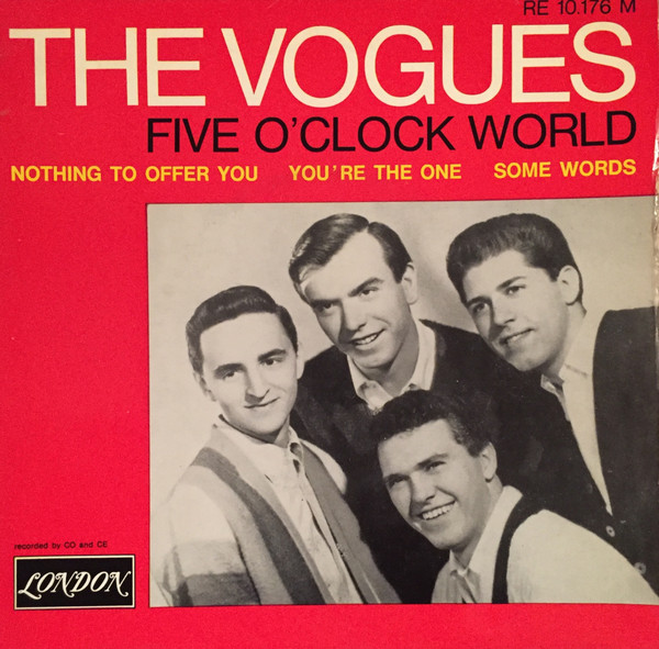 The Vogues – Five O'Clock World (1966, Vinyl) - Discogs