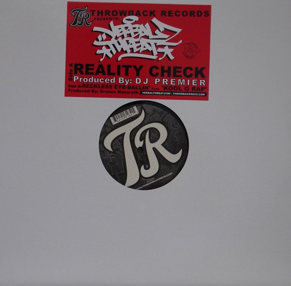 Verbal Threat – Reality Check / Reckless Eye-Ballin' (2006, Vinyl